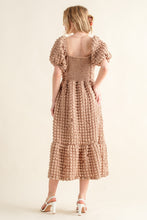 Load image into Gallery viewer, And The Why Full Size Square Neck Puff Sleeve Dress