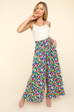 Load image into Gallery viewer, Haptics Smocked Waist Abstract Print Pants