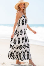 Load image into Gallery viewer, Full Size Printed Spaghetti Strap Cami Dress