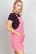 Load image into Gallery viewer, VERY J Sleeveless Double Gauze Overalls with Pockets