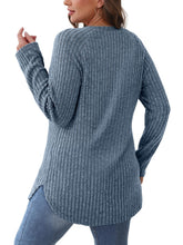 Load image into Gallery viewer, Round Neck Raglan Sleeve T-Shirt