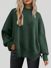 Load image into Gallery viewer, Round Neck Long Sleeve Sweater