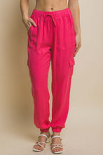 Load image into Gallery viewer, Love Tree Drawstring Tencel Jogger Jeans