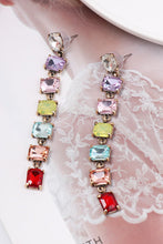 Load image into Gallery viewer, Geometrical Shape Resin Dangle Earrings