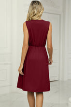 Load image into Gallery viewer, Pocketed V-Neck Wide Strap Dress