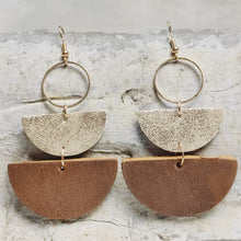 Load image into Gallery viewer, Geometrical Shape Dangle Earrings