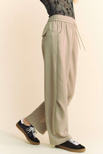 Load image into Gallery viewer, Davi & Dani Drawstring Wide Leg Sweatpants