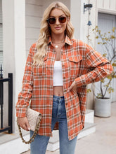 Load image into Gallery viewer, Mandy Plaid Button Up Long Sleeve Shirt