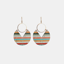 Load image into Gallery viewer, Ms.Pac-Man Shape Wooden Dangle Earrings