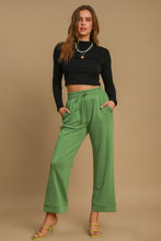 Load image into Gallery viewer, Umgee Drawstring Wide Leg Pants with Pockets