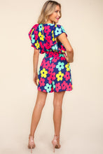 Load image into Gallery viewer, Haptics Floral Smocked Waist Romper with Side Pockets