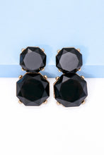 Load image into Gallery viewer, Geometrical Shape Zinc Alloy Frame Dangle Earrings