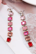 Load image into Gallery viewer, Geometrical Shape Resin Dangle Earrings