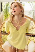 Load image into Gallery viewer, BiBi Tied Detail Short Sleeve T-Shirt