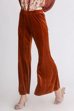 Load image into Gallery viewer, Umgee High Rise Elastic Waist Flare Pants