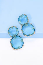 Load image into Gallery viewer, Geometrical Shape Zinc Alloy Frame Dangle Earrings