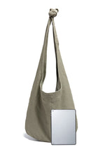 Load image into Gallery viewer, Large Canvas Crossbody Bag