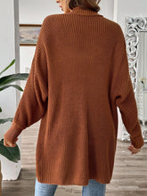 Load image into Gallery viewer, Open Front Long Sleeve Cardigan