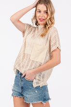 Load image into Gallery viewer, Ces Femme See Through Crochet Mock Neck Cover Up