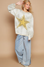 Load image into Gallery viewer, POL Washed Star Patch With Studded Top