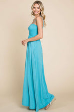 Load image into Gallery viewer, Culture Code Full Size Smocked Cami Maxi Dress with Pockets