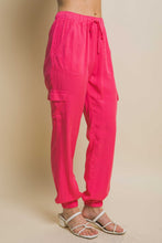 Load image into Gallery viewer, Love Tree Drawstring Tencel Jogger Jeans