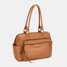 Load image into Gallery viewer, David Jones Zipper PU Leather Handbag