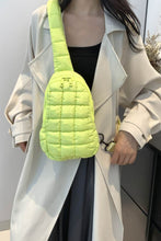 Load image into Gallery viewer, Quilted Nylon Crossbody Bag
