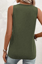 Load image into Gallery viewer, Pocketed V-Neck Wide Strap Tank