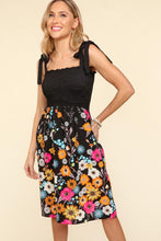 Load image into Gallery viewer, Haptics Smocked Cami Floral Dress