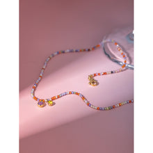 Load image into Gallery viewer, Stainless Steel Glass Stone Necklace