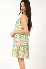 Load image into Gallery viewer, VERY J Floral Back Smocked Ruffled Mini Dress
