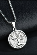 Load image into Gallery viewer, Tree Of Life Pendant Stainless Steel Necklace