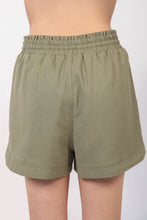 Load image into Gallery viewer, VERY J Drawstring Elastic Waist Linen Shorts