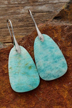 Load image into Gallery viewer, Natural Stone Dangle Earrings