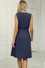 Load image into Gallery viewer, Pocketed V-Neck Wide Strap Dress