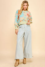 Load image into Gallery viewer, Davi & Dani Drawstring Hem Wide Leg Mid Rise Jeans