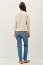 Load image into Gallery viewer, Be Cool Heathered Round Neck Long Sleeve Sweater