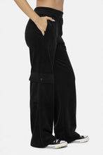 Load image into Gallery viewer, Mono B Elastic Waist Corduroy Cargo Pants