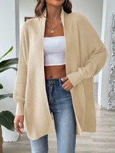 Load image into Gallery viewer, Open Front Long Sleeve Cardigan