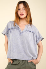 Load image into Gallery viewer, VERY J Nochted Short Sleeve Washed T-Shirt