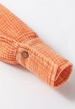 Load image into Gallery viewer, Pocketed Button Up Long Sleeve Shirt Dress