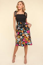 Load image into Gallery viewer, Haptics Smocked Cami Floral Dress