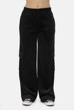 Load image into Gallery viewer, Mono B Elastic Waist Corduroy Cargo Pants