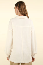 Load image into Gallery viewer, VERY J Collared Half Button Knit Top with Pockets
