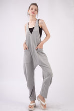 Load image into Gallery viewer, VERY J Plunge Sleeveless Jumpsuit with Pockets