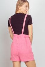Load image into Gallery viewer, VERY J Sleeveless Double Gauze Overalls with Pockets