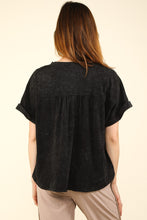 Load image into Gallery viewer, VERY J Nochted Short Sleeve Washed T-Shirt