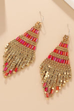 Load image into Gallery viewer, Beaded Dangle Earrings