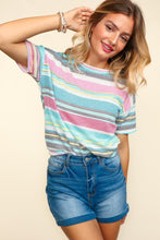Load image into Gallery viewer, Haptics Waffle Stripe Short Sleeve T-Shirt